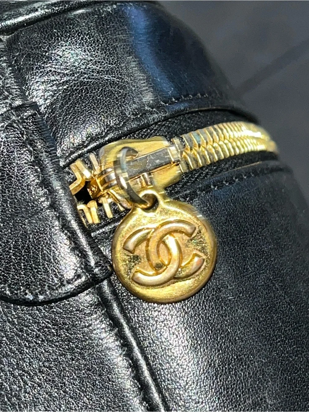 Authentic Vintage Chanel Vanity Case